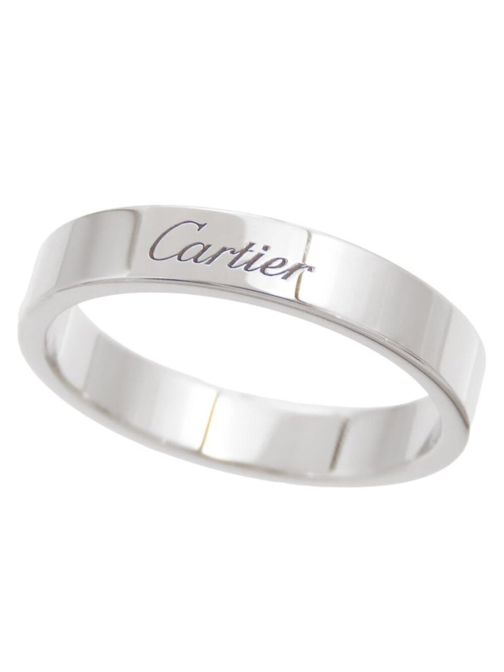 Cartier C de Cartier Wedding Ring Platinum 950 61